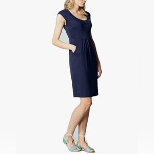 BODEN Soft Stretch Cotton&Modal Casual Weekend Dress size 4P (a2
